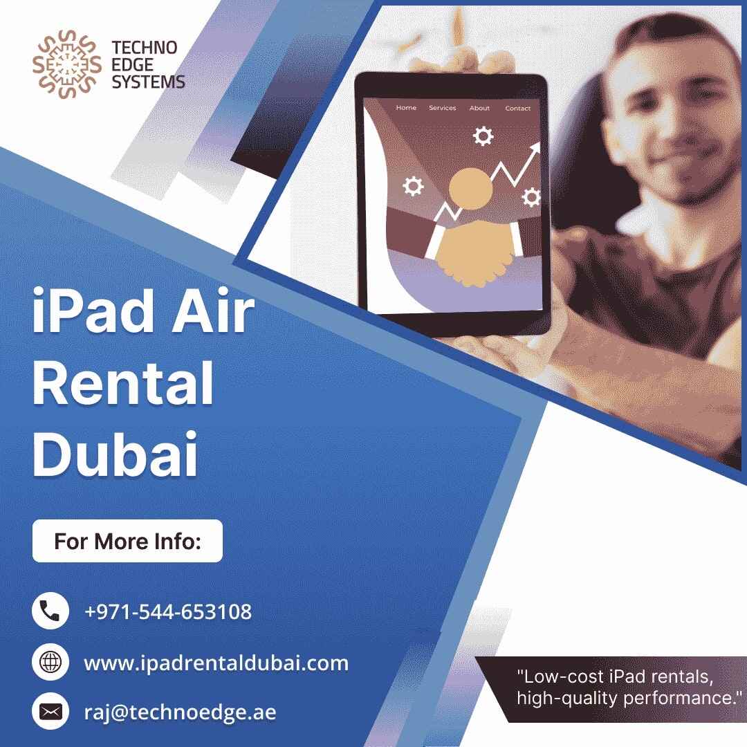 Is There a Best iPad Air Rental in Dubai?